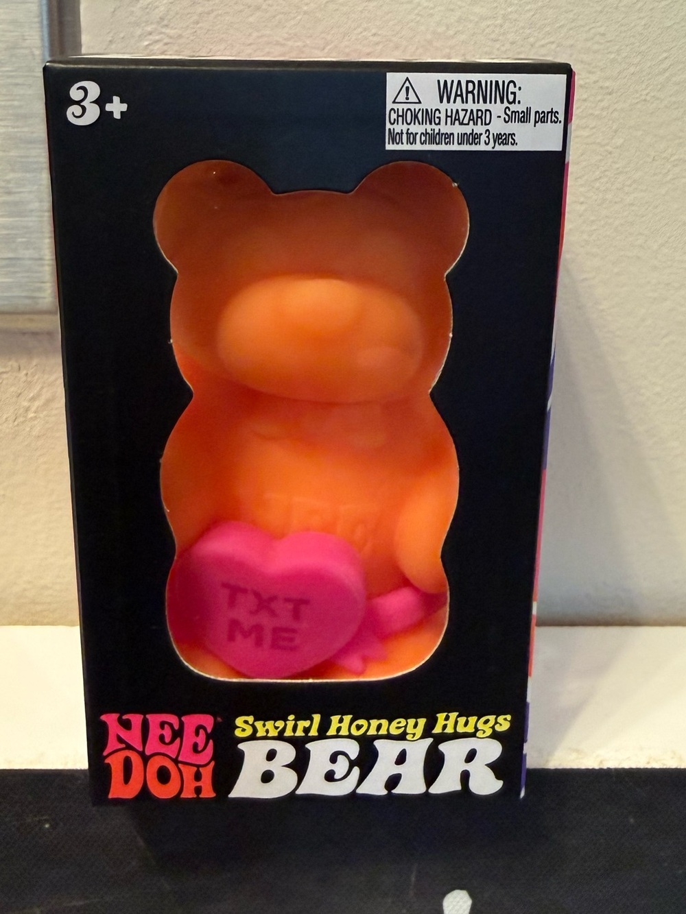 Nee Doh Swirl Honey Hugs Bear